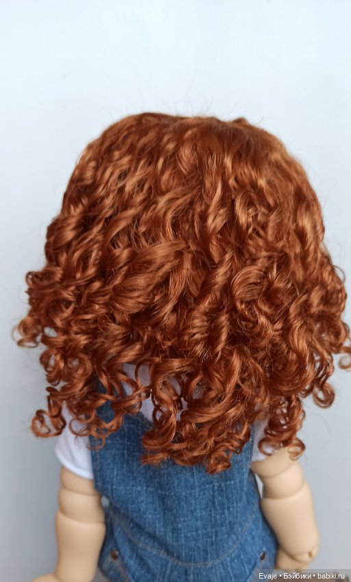 Парики 9-10" - Спиральки с пробором, 4 цвета (фото 2)