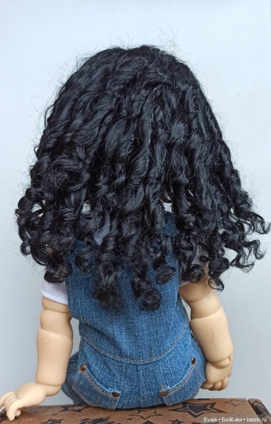 Парики 9-10" - Спиральки с пробором, 4 цвета (фото 4)
