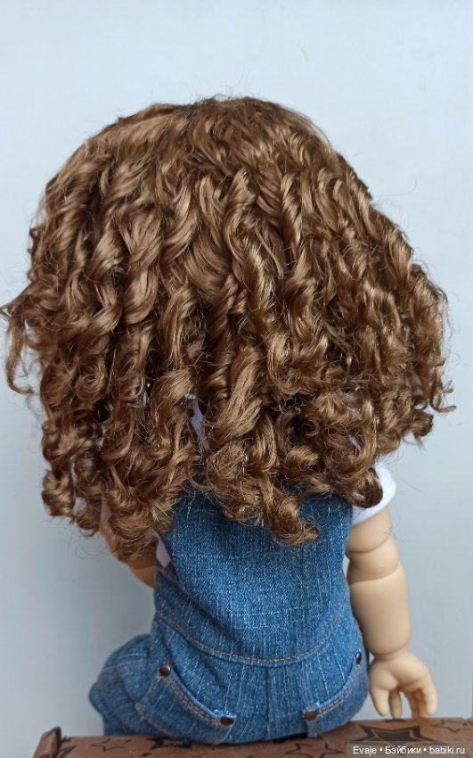 Парики 9-10" - Спиральки с пробором, 4 цвета (фото 8)