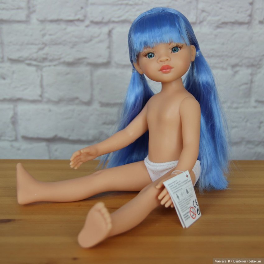Paola Reina кукла Лиу с голубыми волосами, № 1