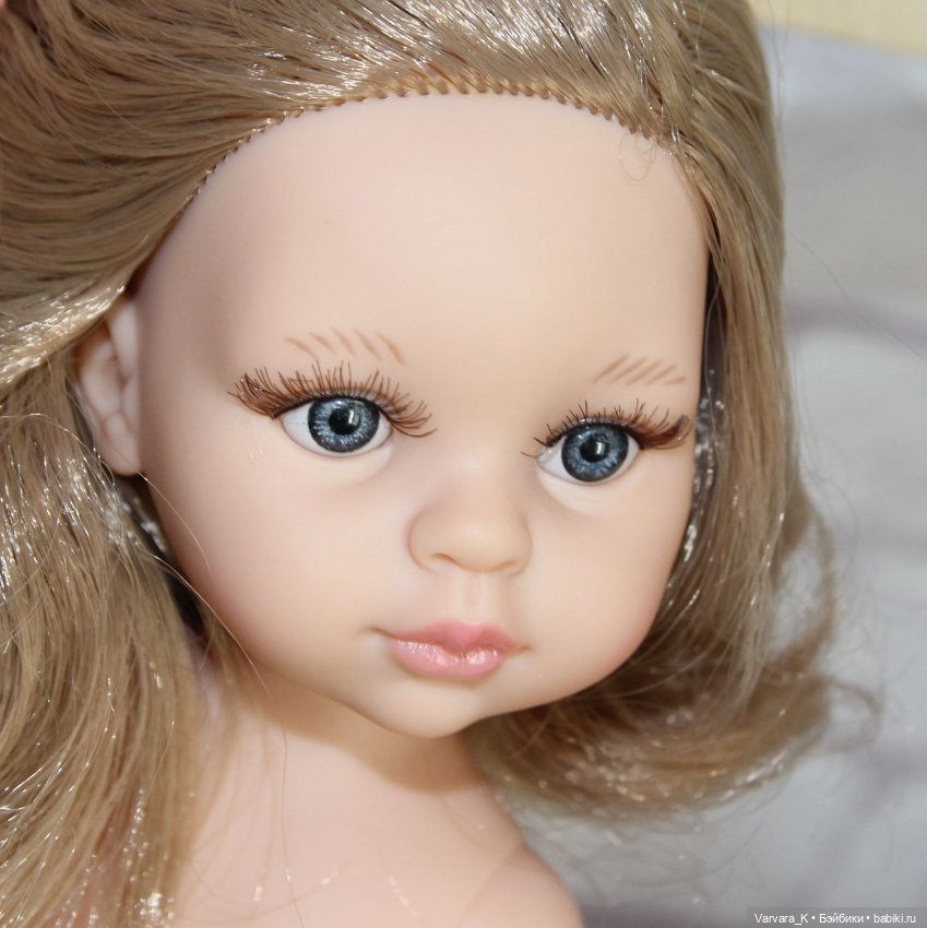 Paola Reina кукла Карла с серыми глазами, № 2, 32 см, арт 14802 (фото 4)