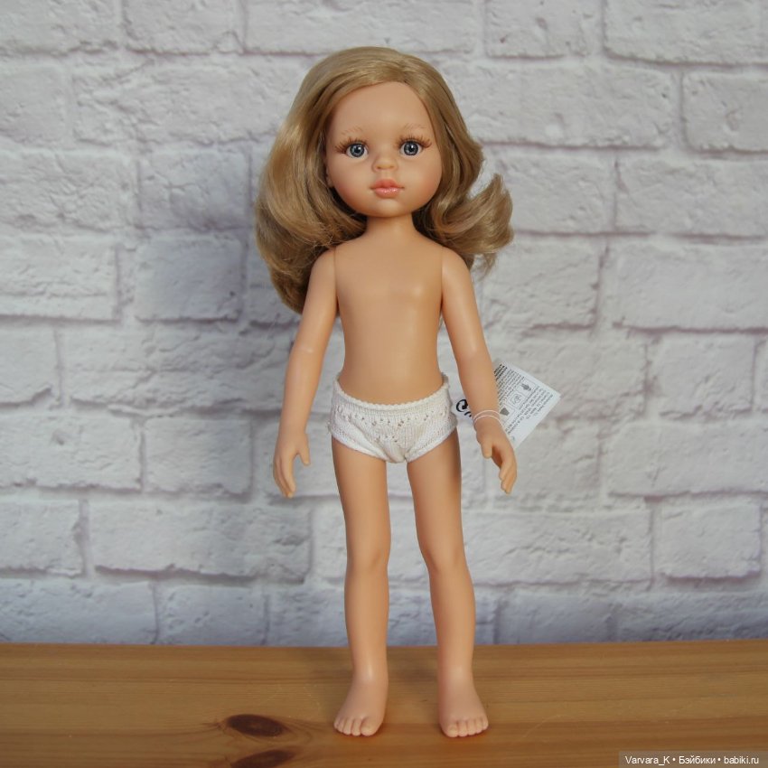 Paola Reina кукла Карла с серыми глазами, № 3, 32 см, арт 14802