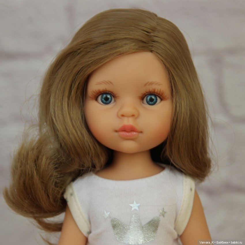Paola Reina, кукла Карла в пижаме, голубые глаза, 32 см, № 5, арт 13211 (фото 10)