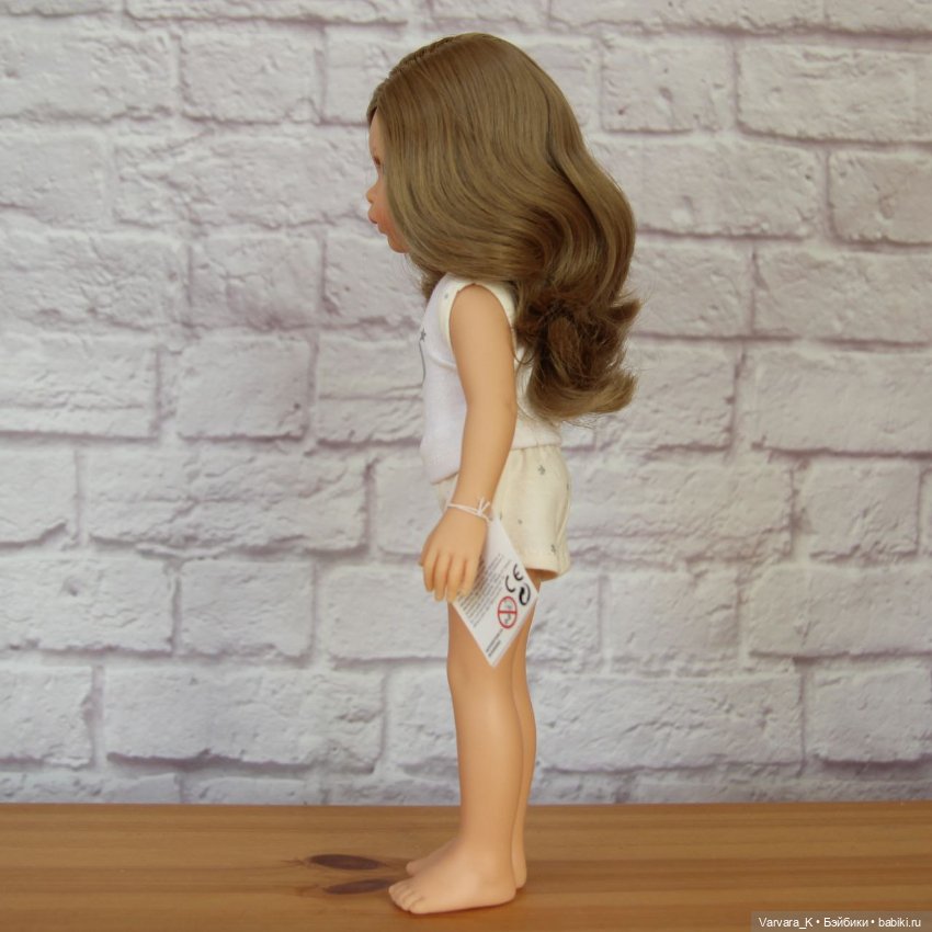 Paola Reina, кукла Карла в пижаме, голубые глаза, 32 см, № 5, арт 13211 (фото 9)