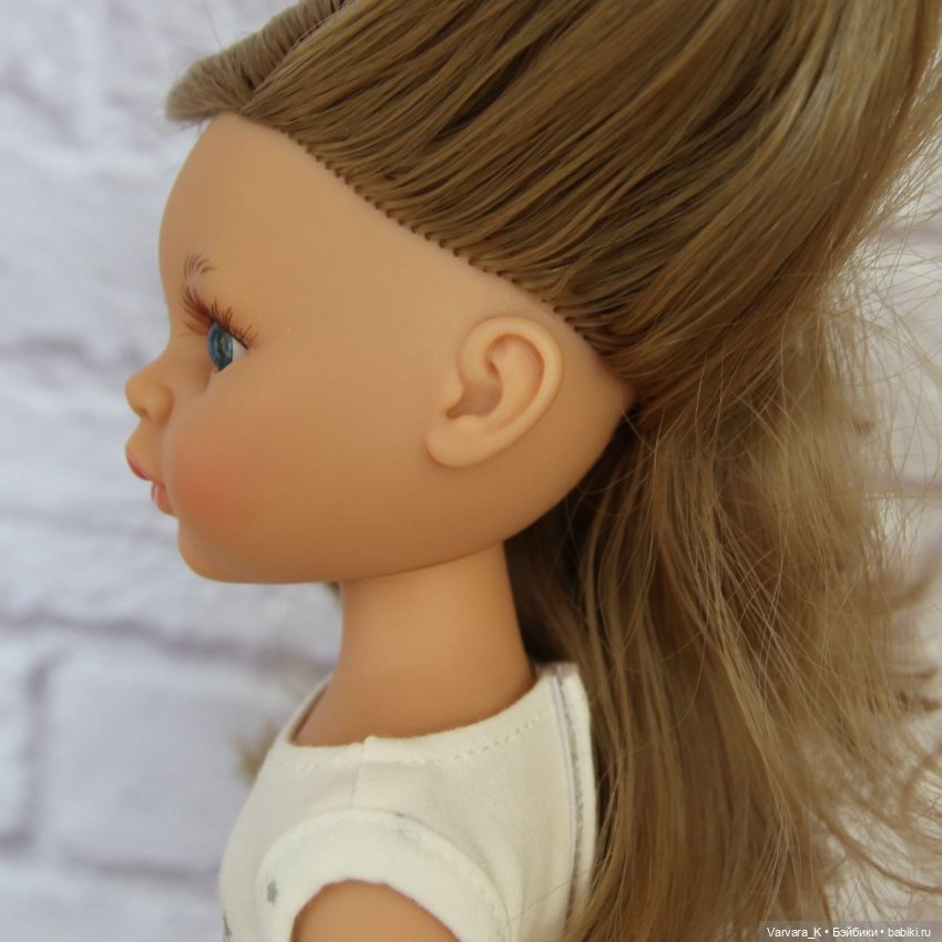 Paola Reina, кукла Карла в пижаме, голубые глаза, 32 см, № 3, арт 13211 (фото 5)