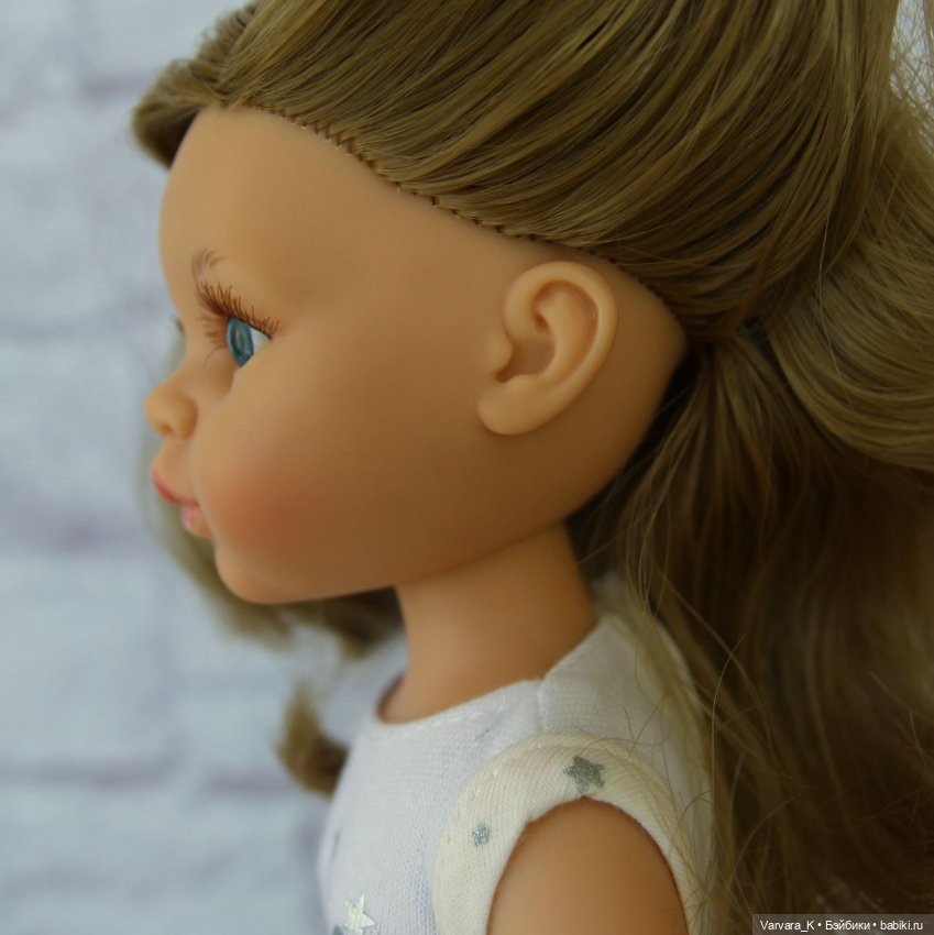 Paola Reina, кукла Карла в пижаме, голубые глаза, 32 см, № 5, арт 13211