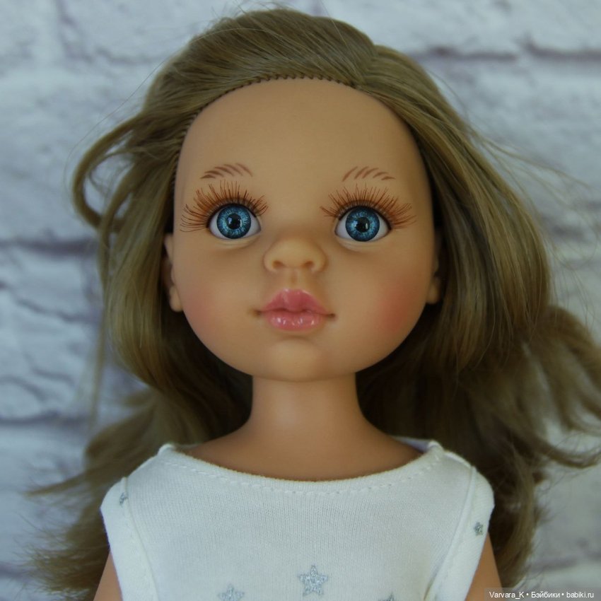 Paola Reina, кукла Карла в пижаме, голубые глаза, 32 см, № 3, арт 13211 (фото 7)