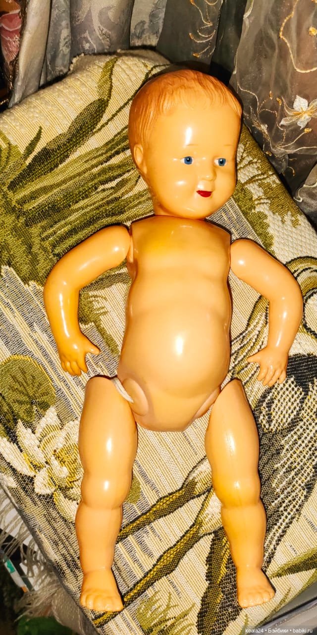 Кукла Пупс СССР Малыш. Целлулоид (фото 5)