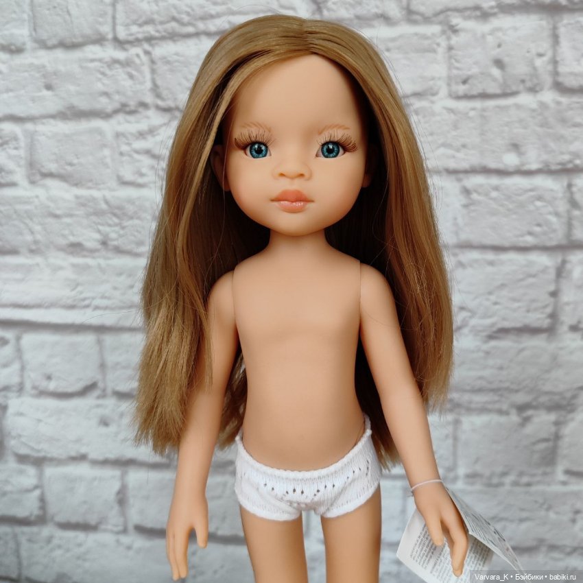 Paola Reina, кукла Маника без одежды , 32 см, № 3