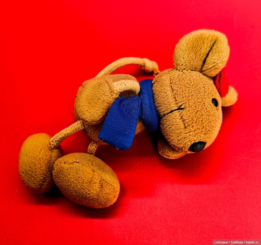 Мышь с шарфом от W. Steinbeck Германия (фото 5)