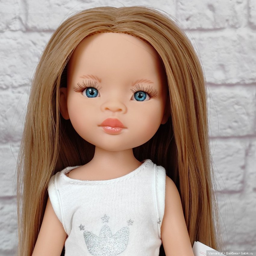 Paola Reina, испанская кукла Маника "Рапунцель", 32 см, № 3