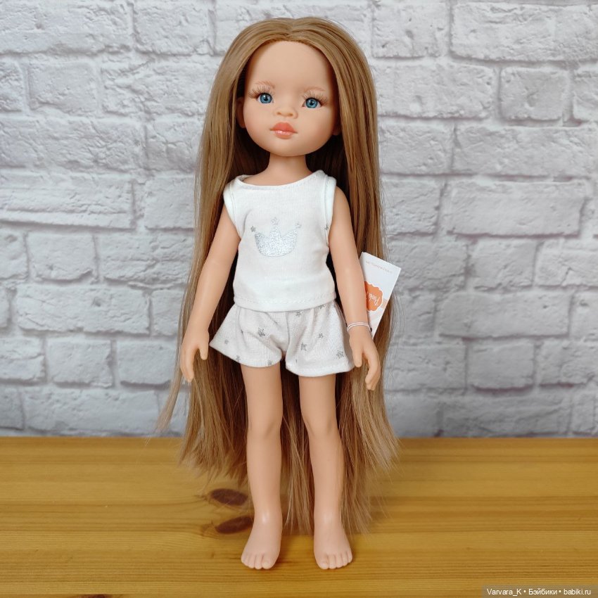 Paola Reina, испанская кукла Маника "Рапунцель", 32 см, № 3