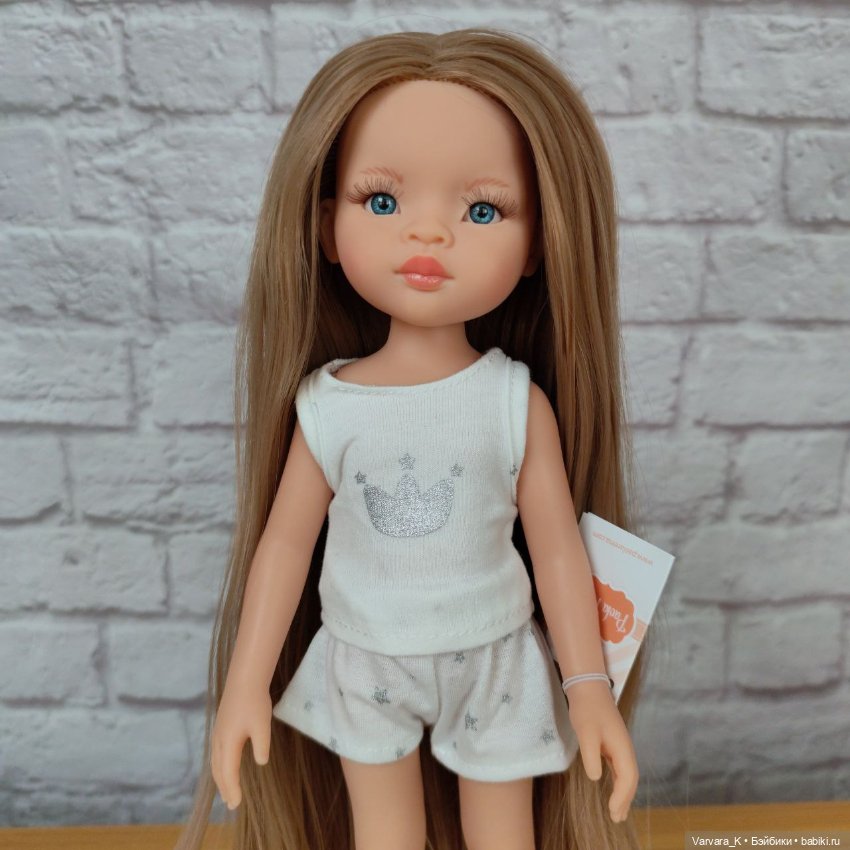 Paola Reina, испанская кукла Маника "Рапунцель", 32 см, № 3