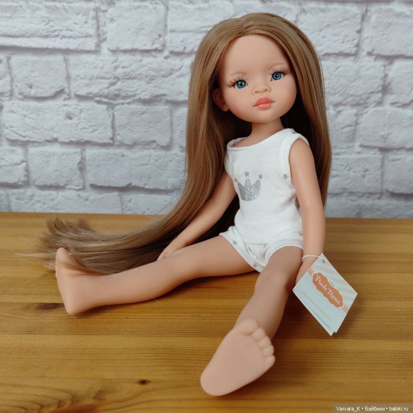 Paola Reina, испанская кукла Маника "Рапунцель", 32 см, № 3 (фото 6)