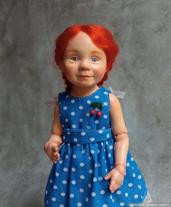 Шарнирная кукла авторская