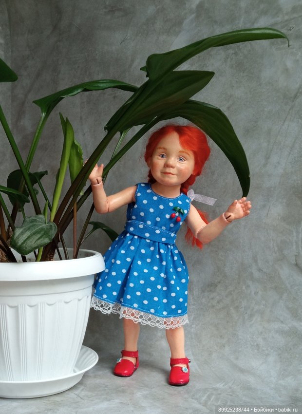 Шарнирная кукла авторская (фото 2)