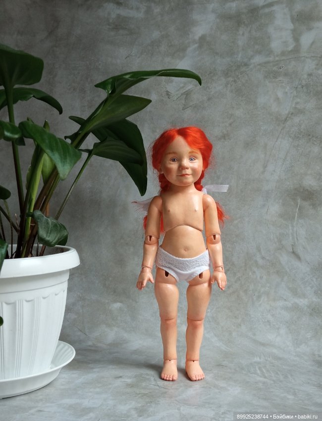 Шарнирная кукла авторская (фото 4)