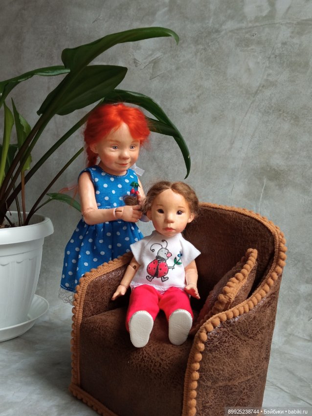 Шарнирная кукла авторская (фото 3)