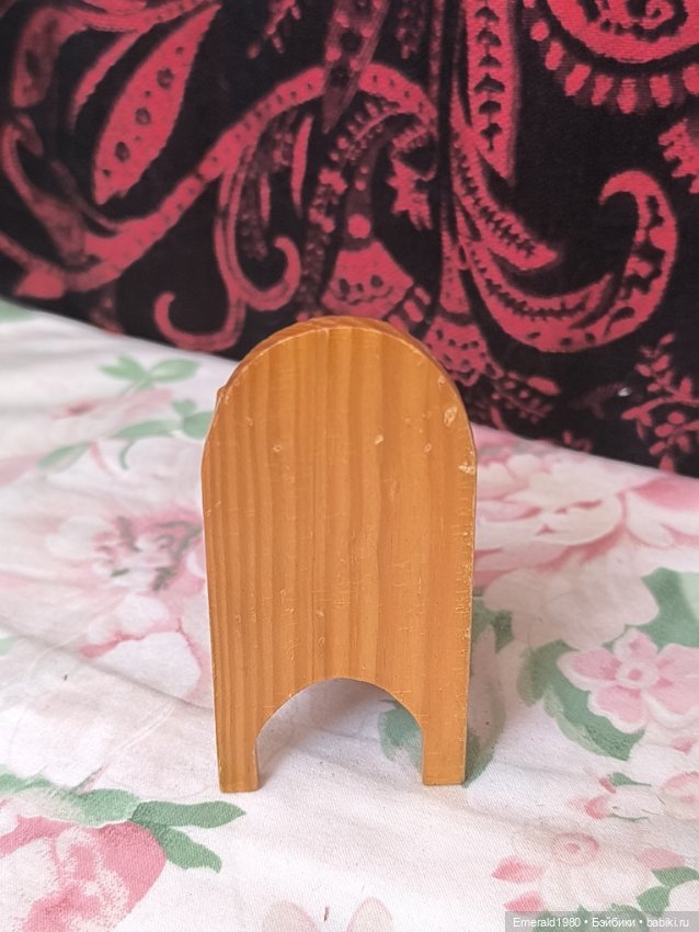 Деревянный стульчик ГДР — Кукольная мебель (фото 3)