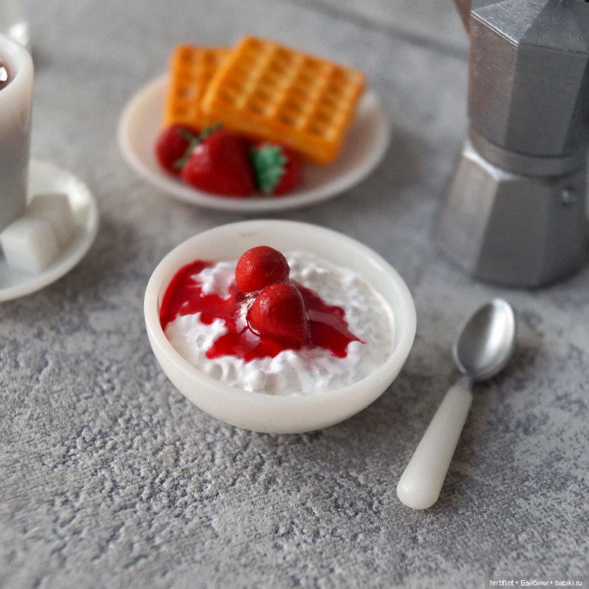 Набор для завтрака №3 (масштаб 1:6) (фото 2)