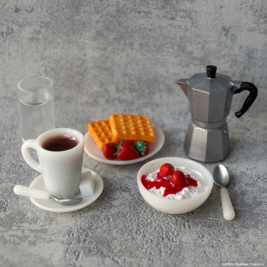 Набор для завтрака №3 (масштаб 1:6)