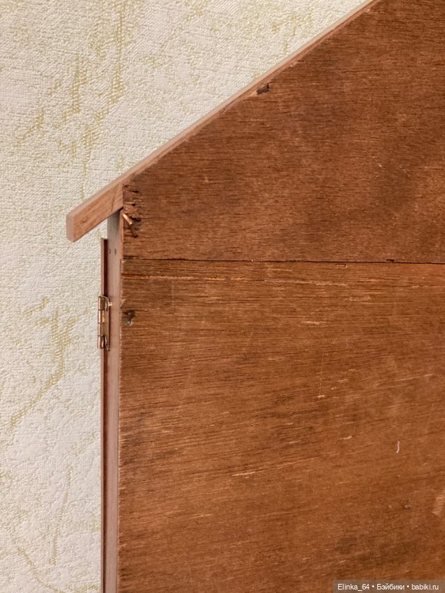 Шкаф - витрина для миниатюр, винтаж (фото 7)