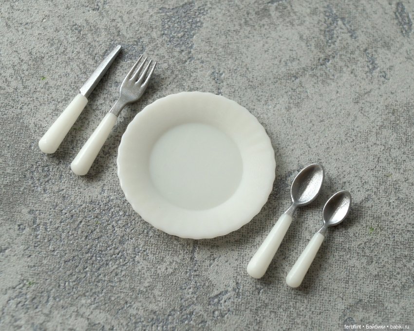 Набор столовых приборов (масштаб 1:6) (фото 4)