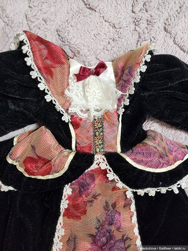 Винтажное платье с подюбником и панталонами (фото 3)