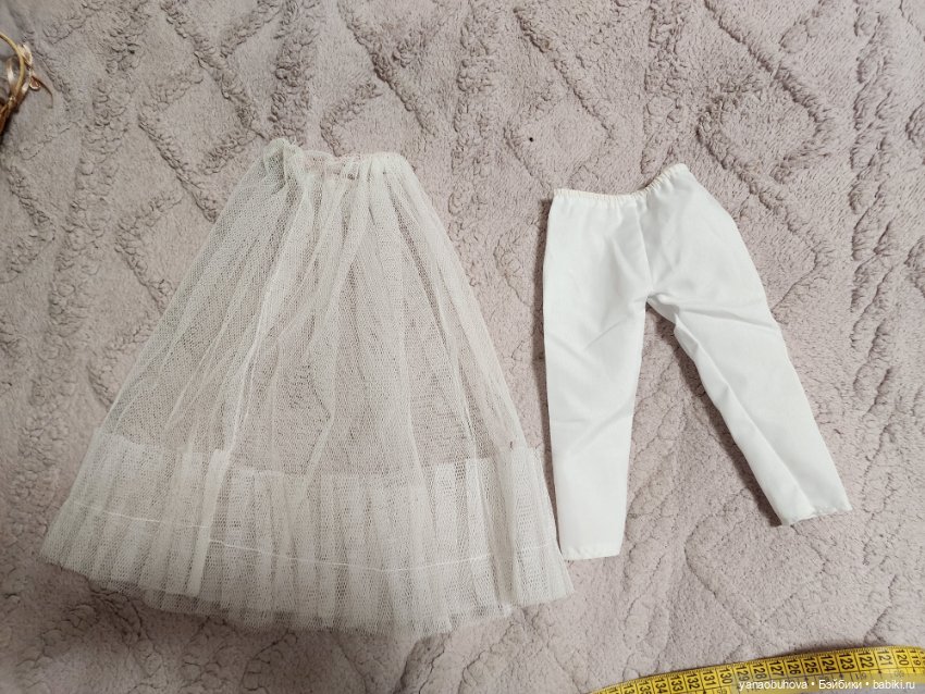 Винтажное платье с подюбником и панталонами (фото 8)