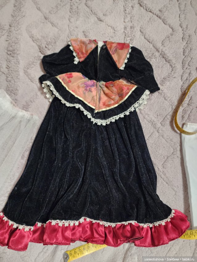 Винтажное платье с подюбником и панталонами (фото 7)