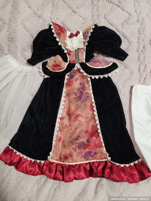 Винтажное платье с подюбником и панталонами (фото 2)