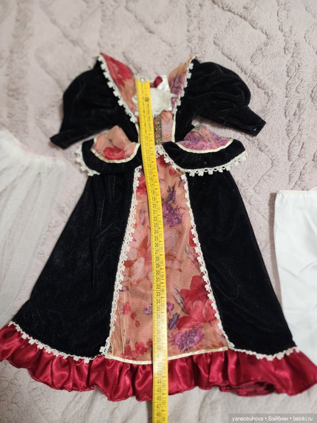 Винтажное платье с подюбником и панталонами (фото 5)