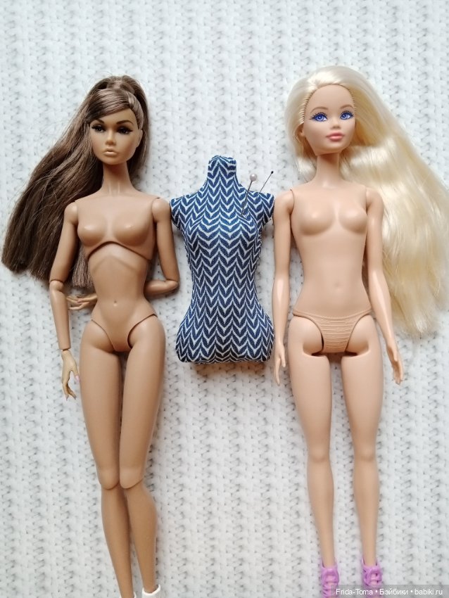 Манекен мягкий для шитья Поппи паркер ню фейс Барби (фото 4)