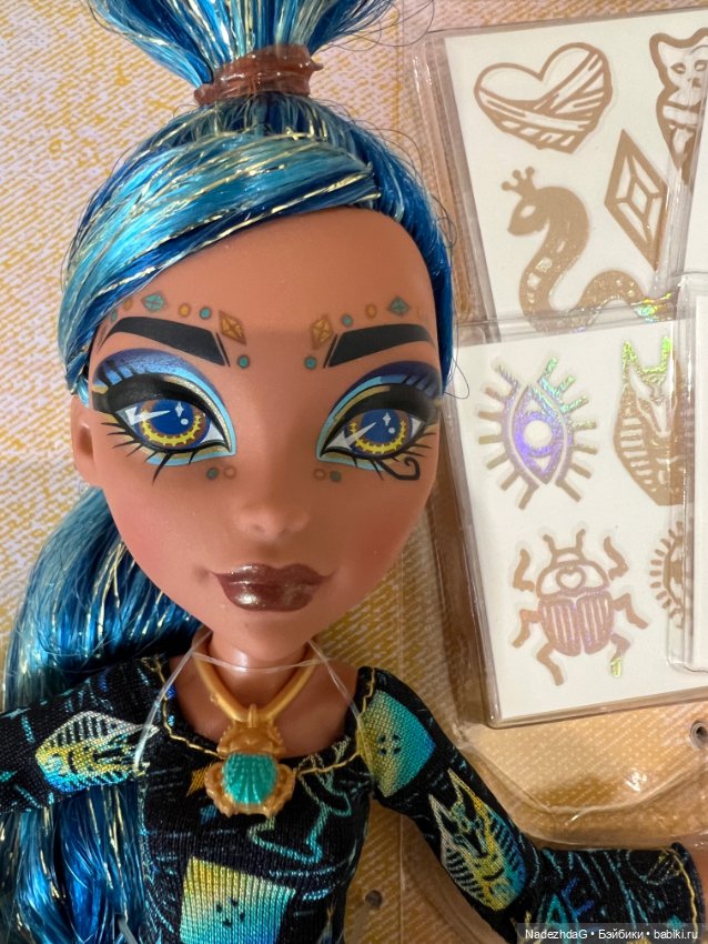 Monster High Doll & Accessories, Cleo De Nile Golden (фото 5)