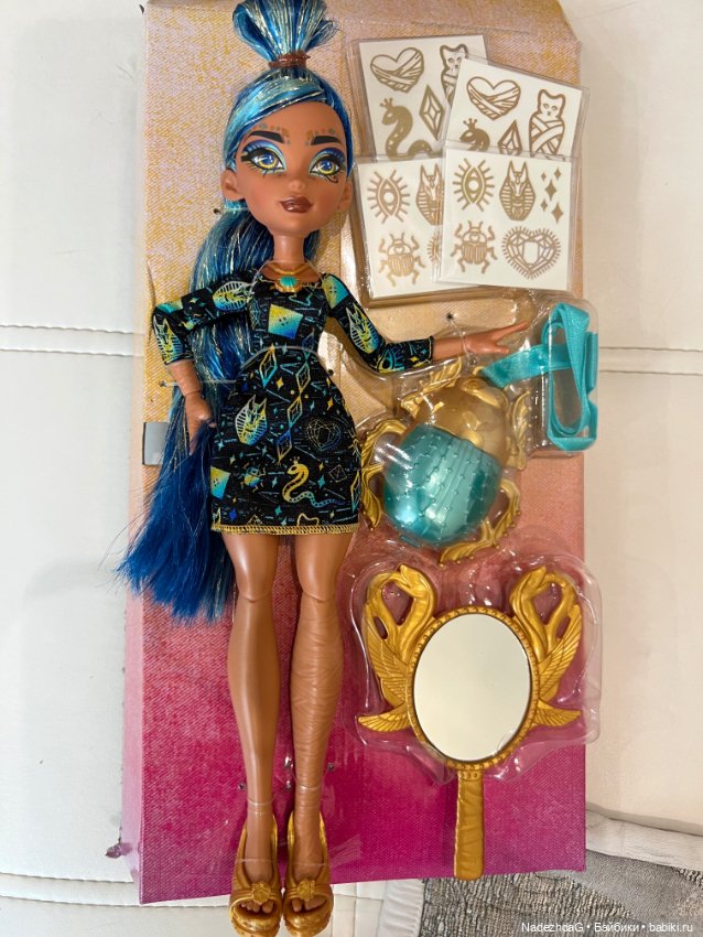 Monster High Doll & Accessories, Cleo De Nile Golden (фото 2)