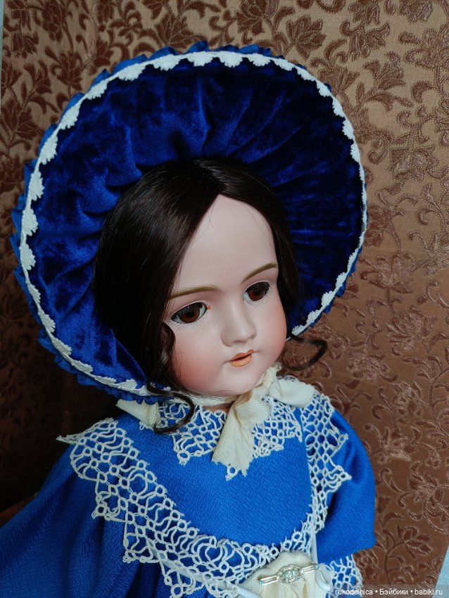 Валькирия, большая антикварная кукла Walkure от Kley&Hahn