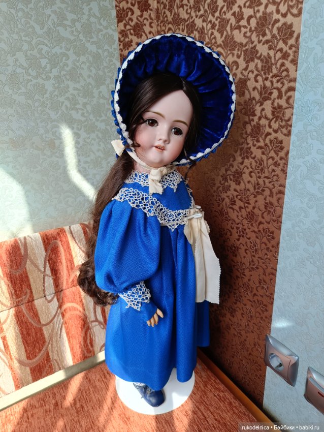 Валькирия, большая антикварная кукла Walkure от Kley&Hahn (фото 6)