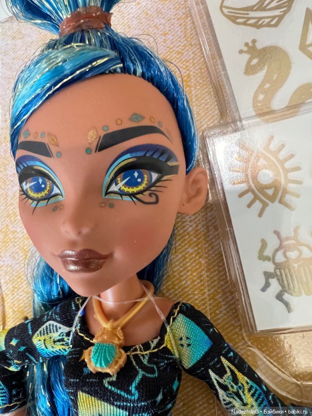 Monster High Doll & Accessories, Cleo De Nile Golden (фото 8)