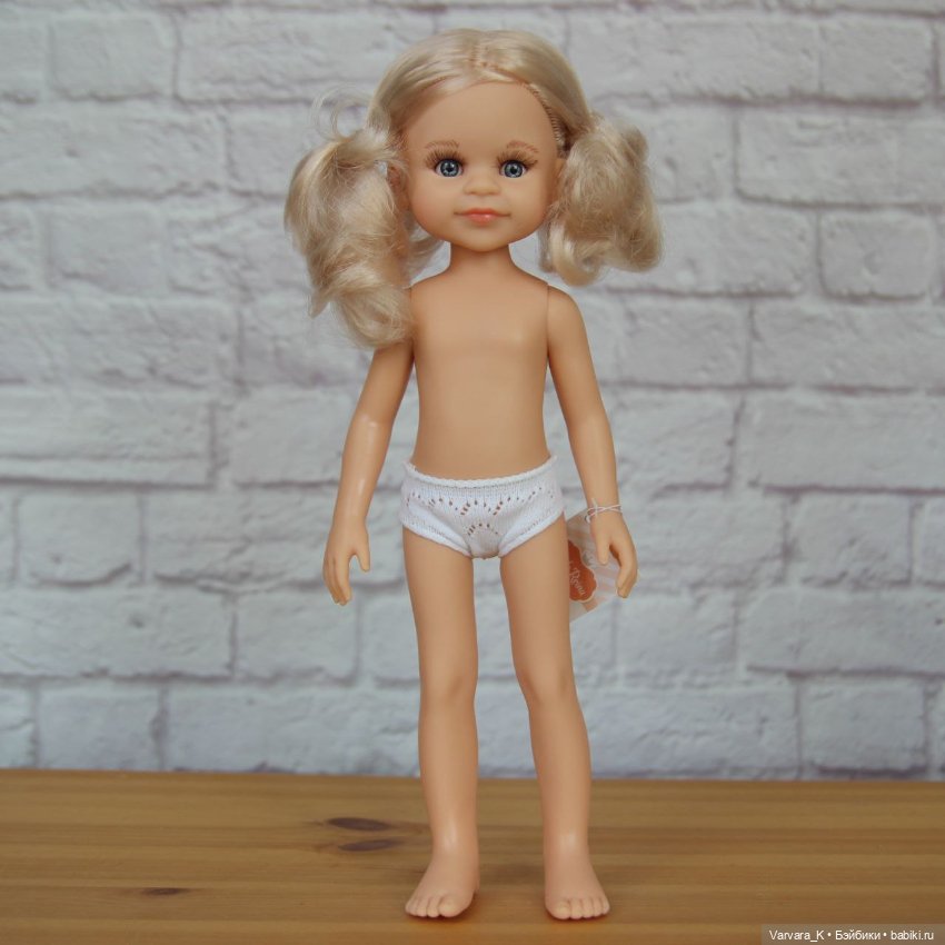 Paola Reina кукла Клео с хвостиками, 32 см, №1, арт 14859 (фото 10)