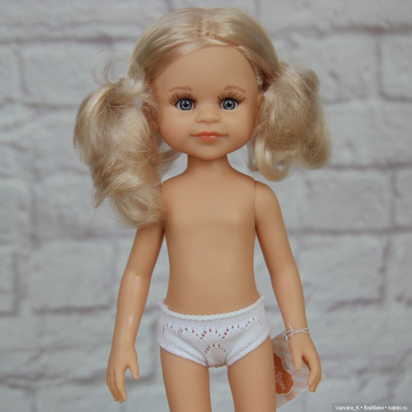 Paola Reina кукла Клео с хвостиками, 32 см, №1, арт 14859 (фото 5)