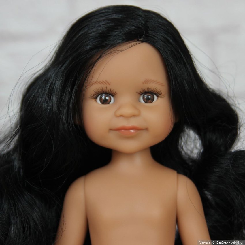 Paola Reina, Кукла Клео мулатка, 32 см, № 3, арт 14837 (фото 5)