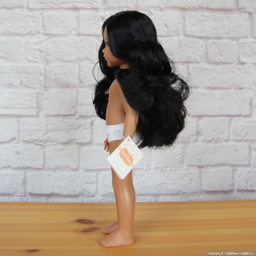 Paola Reina, Кукла Клео мулатка, 32 см, № 3, арт 14837 (фото 10)