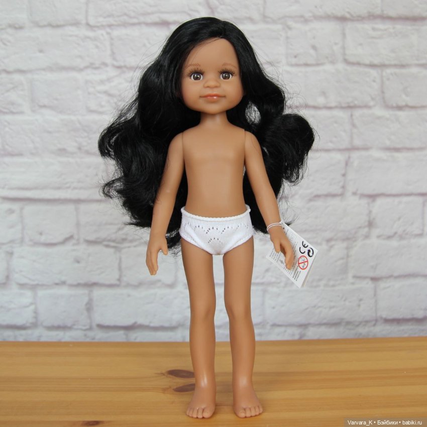 Paola Reina, Кукла Клео мулатка, 32 см, № 3, арт 14837