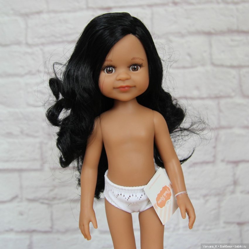 Paola Reina, Кукла Клео мулатка, 32 см, № 1, арт 14837 (фото 7)