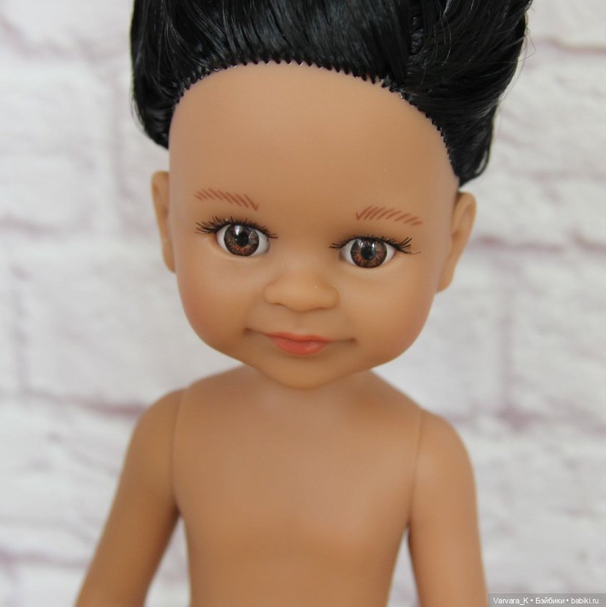 Paola Reina, Кукла Клео мулатка, 32 см, № 1, арт 14837 (фото 4)