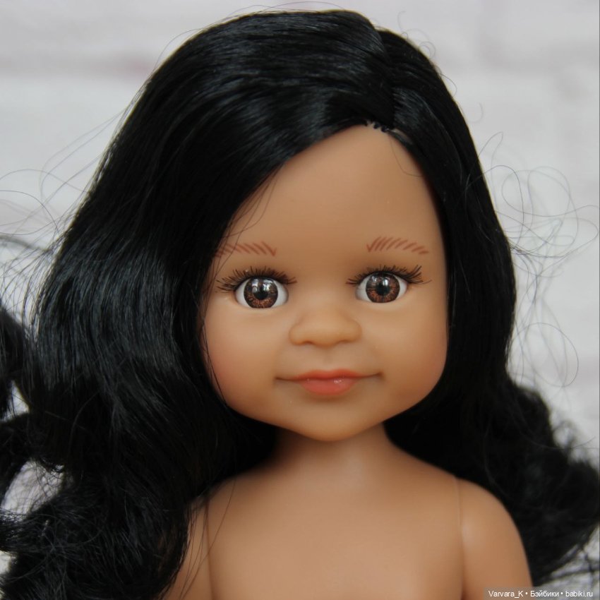 Paola Reina, Кукла Клео мулатка, 32 см, № 1, арт 14837 (фото 6)