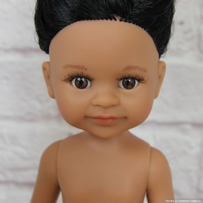 Paola Reina, Кукла Клео мулатка, 32 см, № 3, арт 14837 (фото 4)