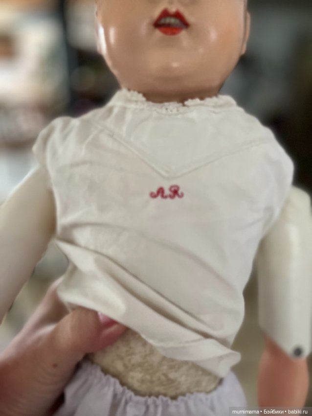 Антикварная кукла из целлулоида Schildkröte 1926 рост 66 см (фото 6)