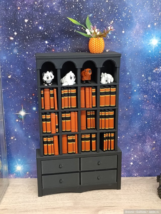 Шкаф 1:8 — Кукольная мебель