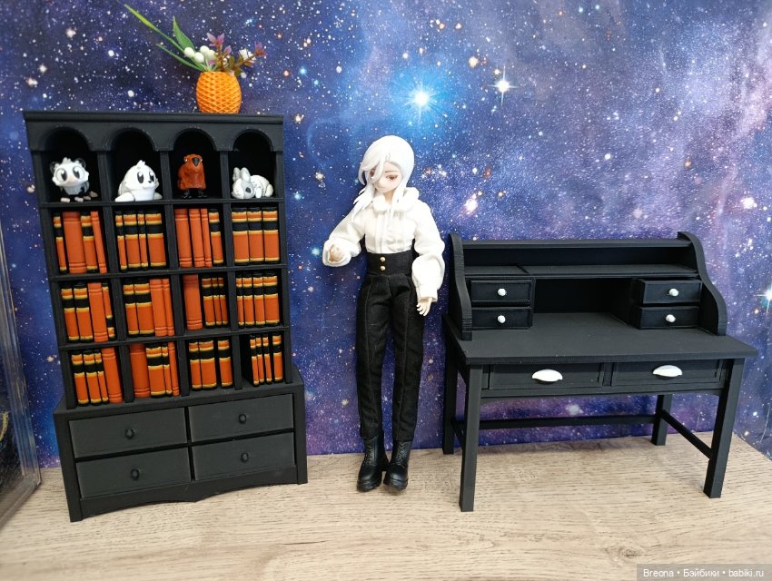 Шкаф 1:8 — Кукольная мебель (фото 3)